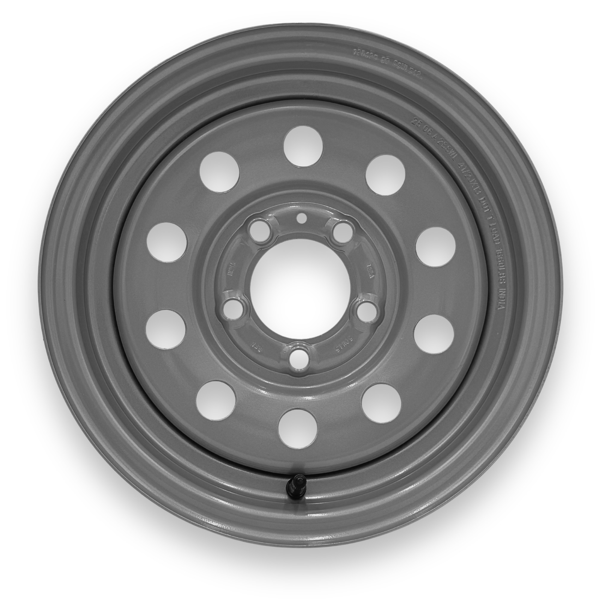 Steel Master 13x4.5 5 on 4.5 Bolt Modular Silver